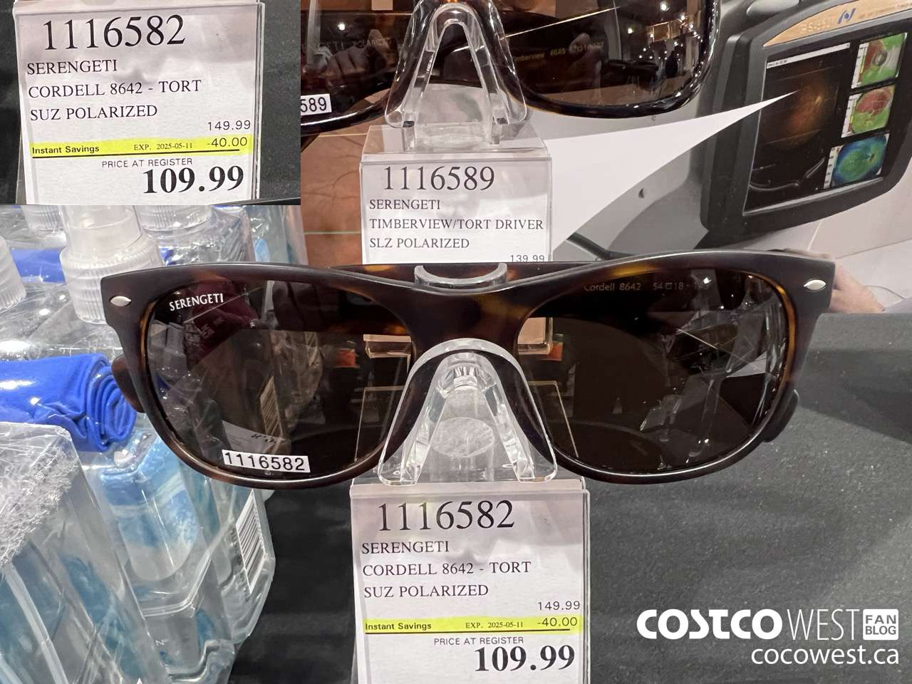 1116582 SERENGETI CORDELL 8642 TORT SUZ POLARIZED ($40.00 INSTANT SAVINGS EXPIRES ON 2025-05-11) $109.99