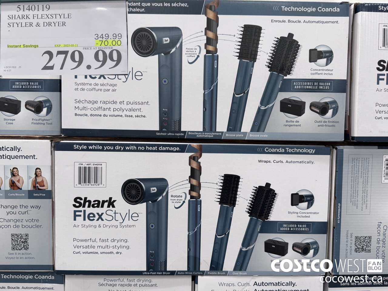 5140119 SHARK FLEXSTYLE STYLER & DRYER ($70.00 INSTANT SAVINGS EXPIRES ON 2025-05-11) $279.99