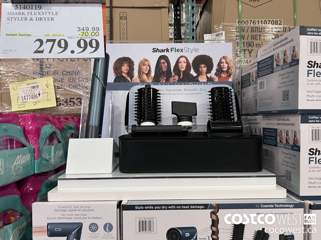 5140119 SHARK FLEXSTYLE STYLER & DRYER ($70.00 INSTANT SAVINGS EXPIRES ON 2025-05-11) $279.99