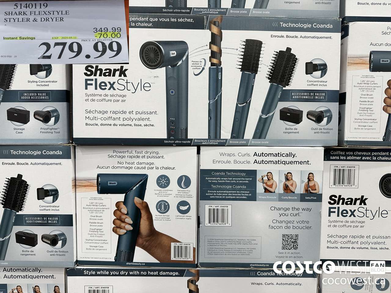 5140119 SHARK FLEXSTYLE STYLER & DRYER ($70.00 INSTANT SAVINGS EXPIRES ON 2025-05-11) $279.99