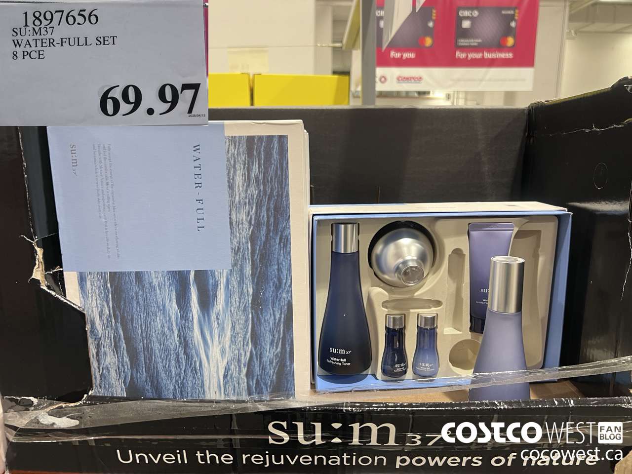 1897656 SU:M37 WATER-FULL SET 8 PCE $69.97