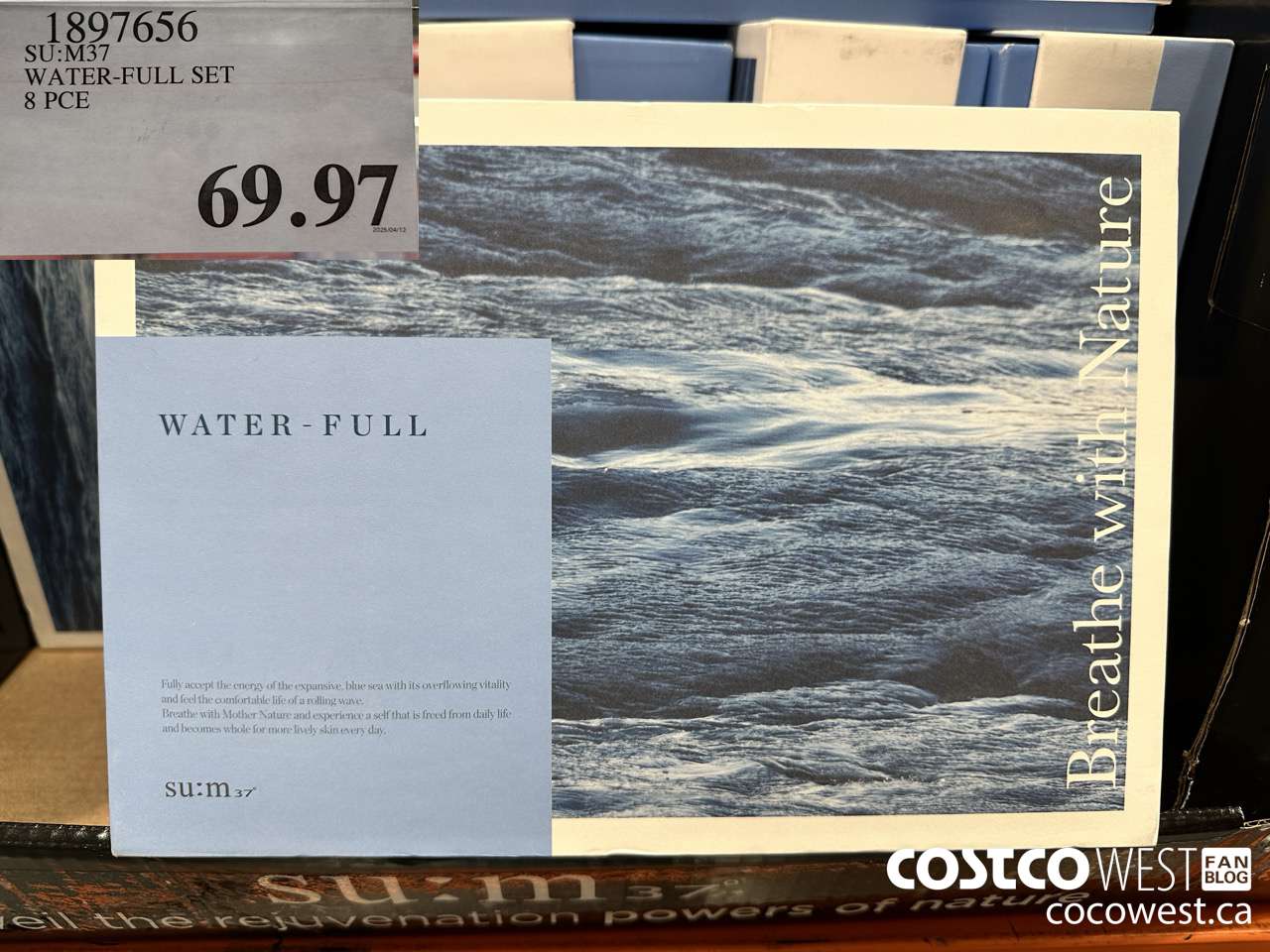 1897656 SU:M37 WATER-FULL SET 8 PCE $69.97