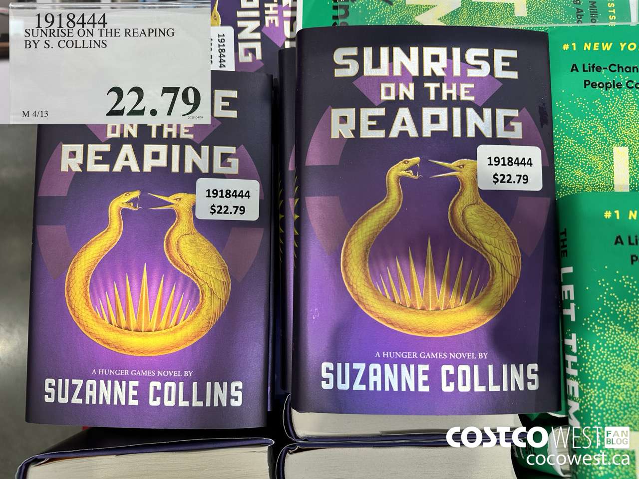 1918444 SUNRISE ON THE REAPING BY SUZANNE COLLINS $22.79