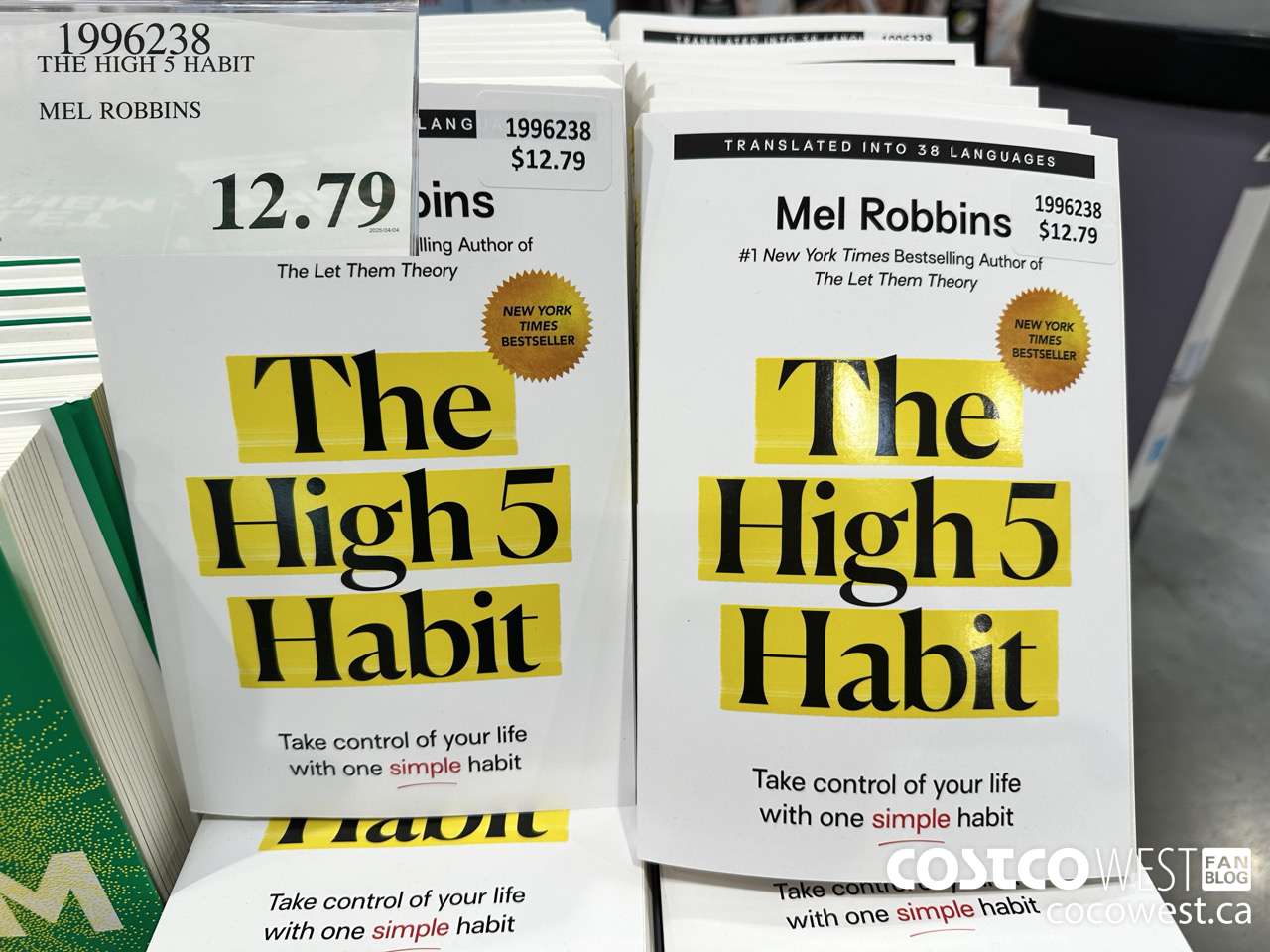 1996238 THE HIGH 5 HABIT MEL ROBBINS $12.79