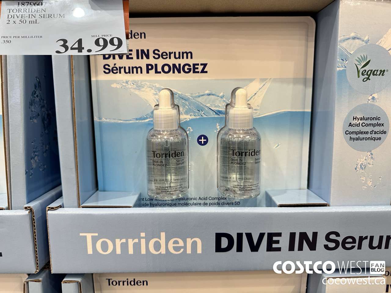 1879607 TORRIDEN DIVE-IN SERUM 2 X 50ML $34.99