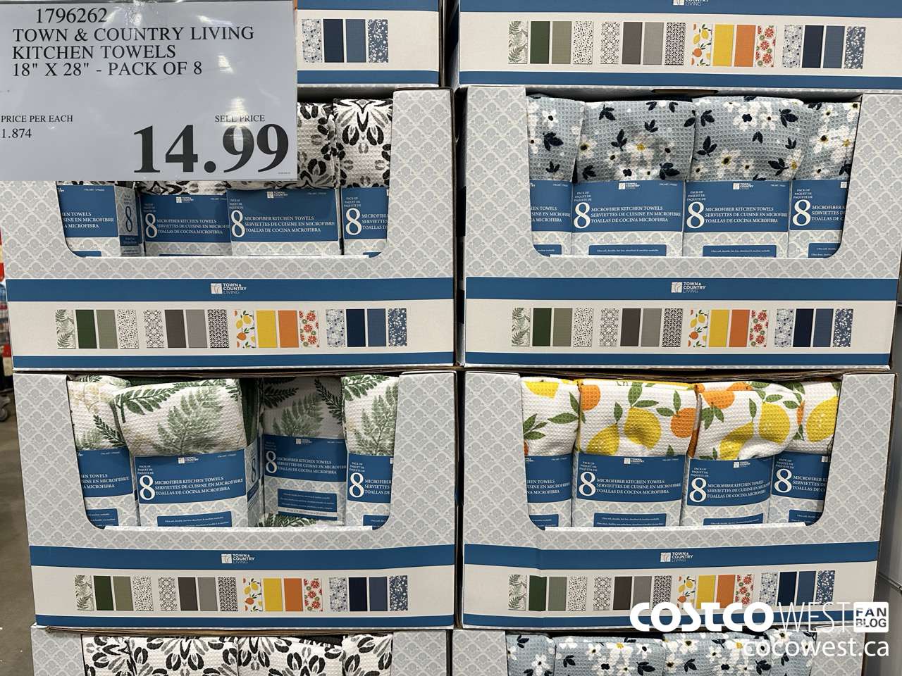 1796262 TOWN & COUNTRY LIVING KITCHEN TOWELS 18