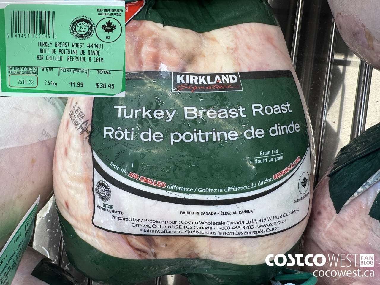 41491 TURKEY BREAST ROAST $11.99