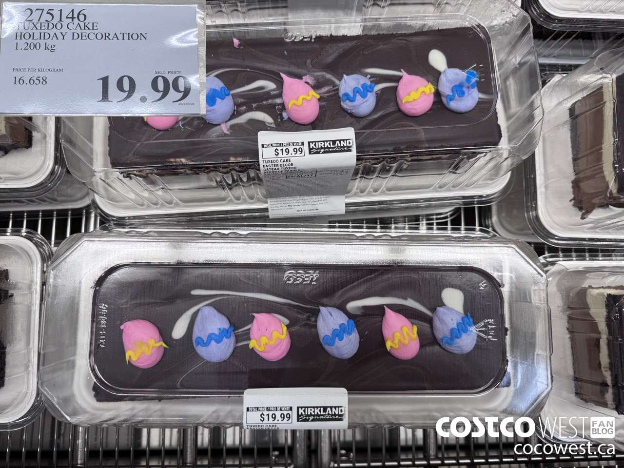 275146 TUXEDO CAKE EASTER DECOR $19.99