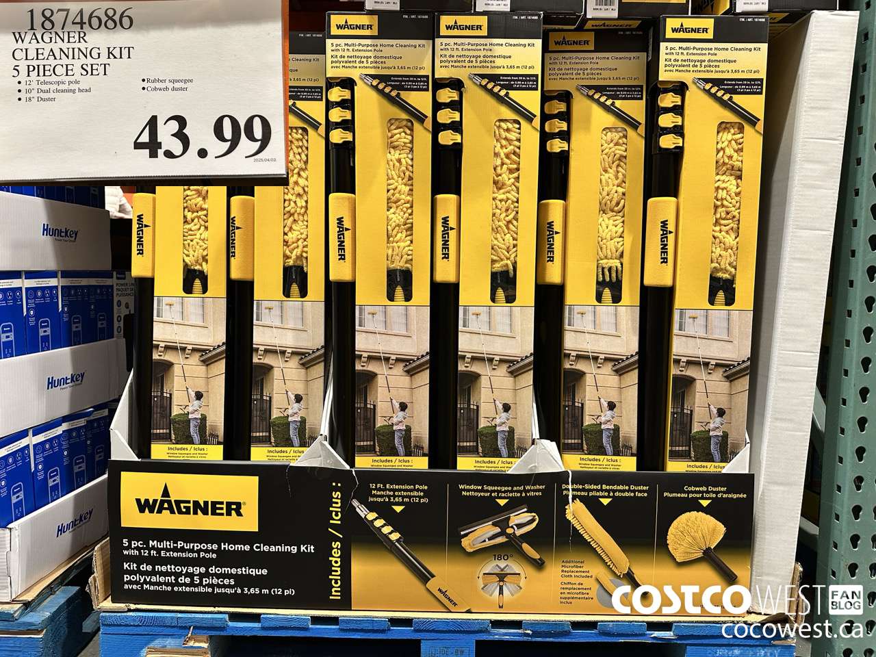 1874686 WAGNER CLEANING KIT 5 PIECE SET $43.99