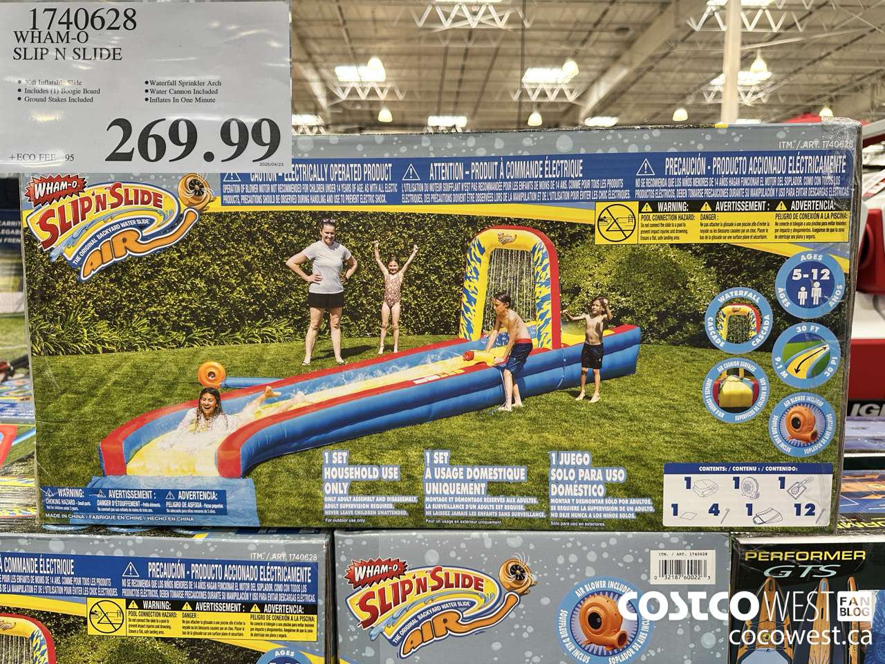 1740628 WHAM-O SLIP N SLIDE $269.99