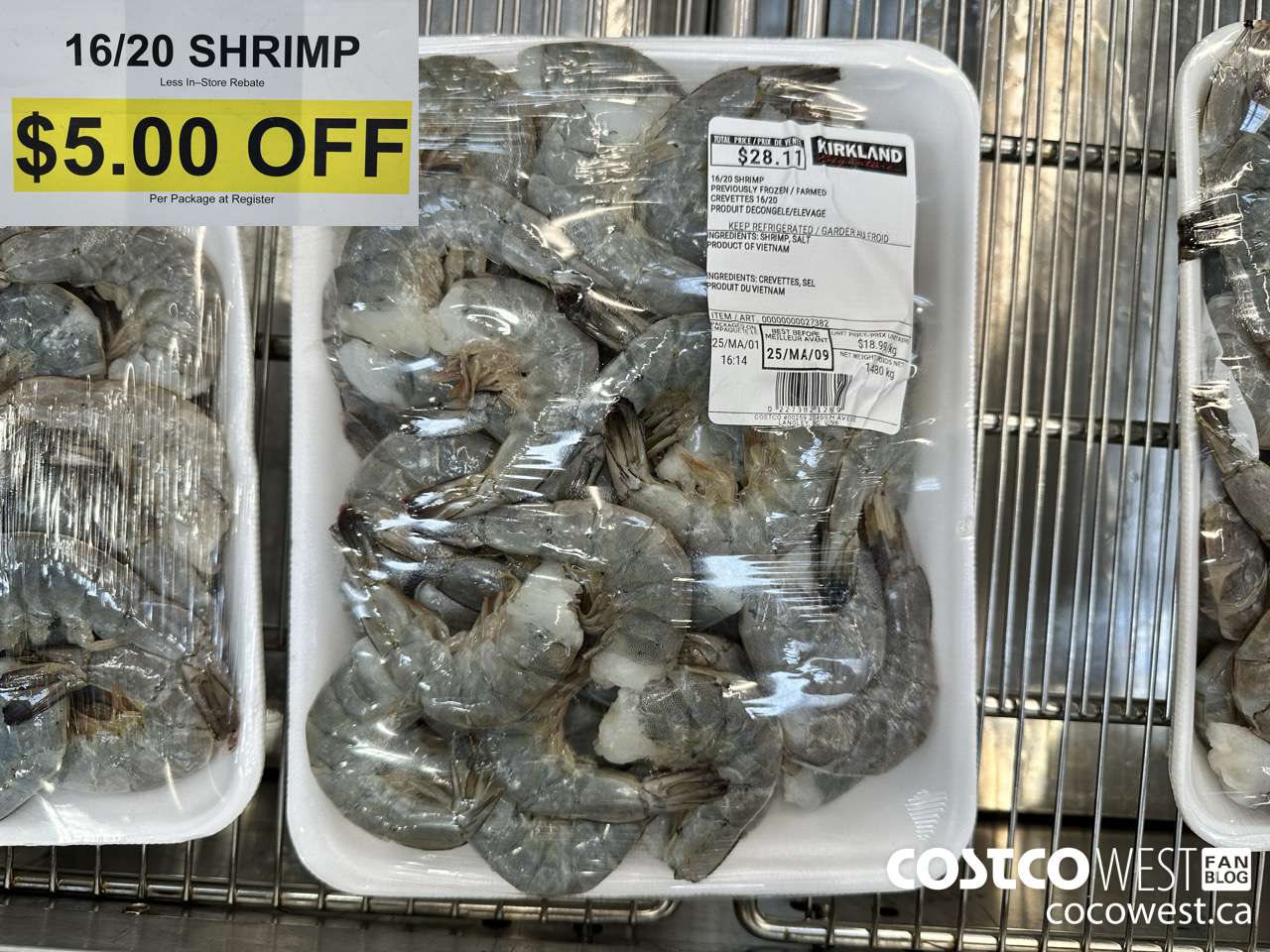 47886 16/20 SHRIMP ($5.00 INSTANT SAVINGS)