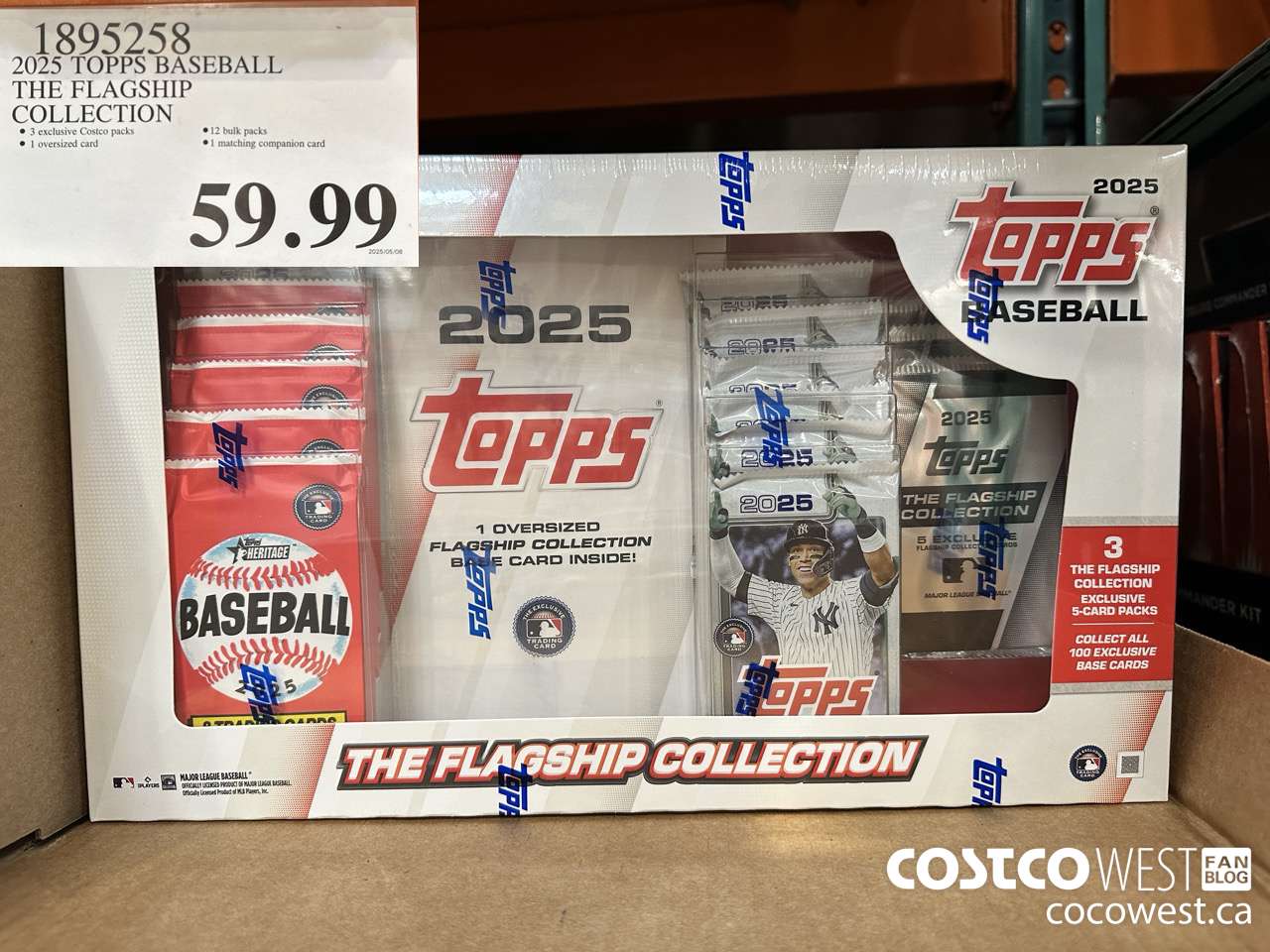 1895258 2025 TOPPS BASEBALL THE FLAGSHIP COLLECTION $59.99