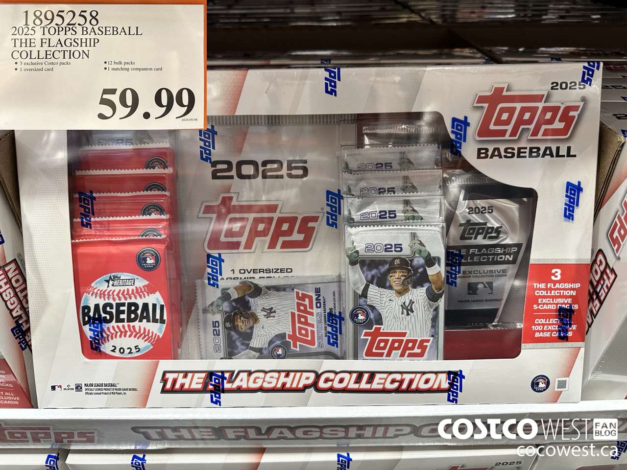 1895258 2025 TOPPS BASEBALL THE FLAGSHIP COLLECTION $59.99