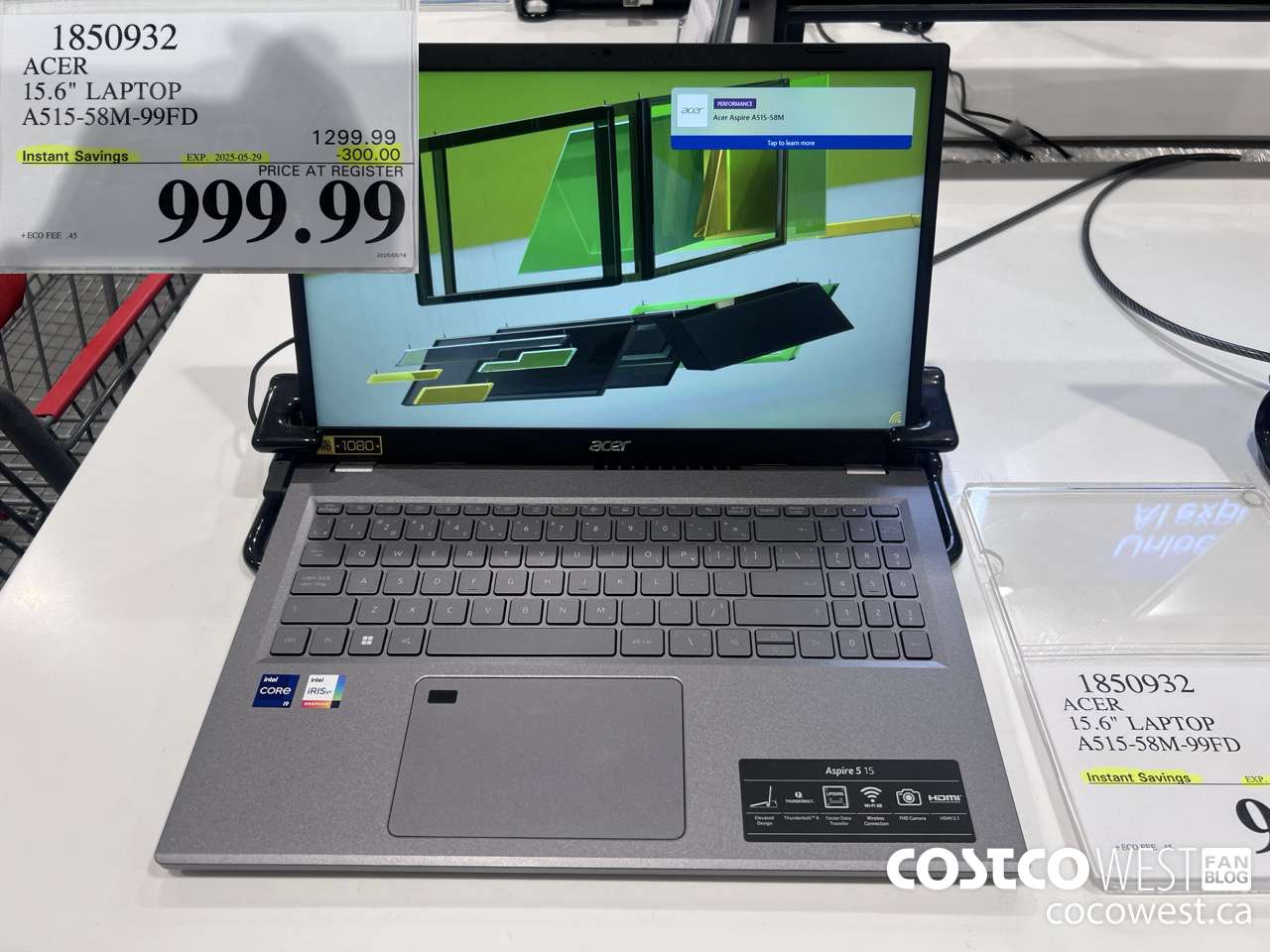1850932 ACER 15.6