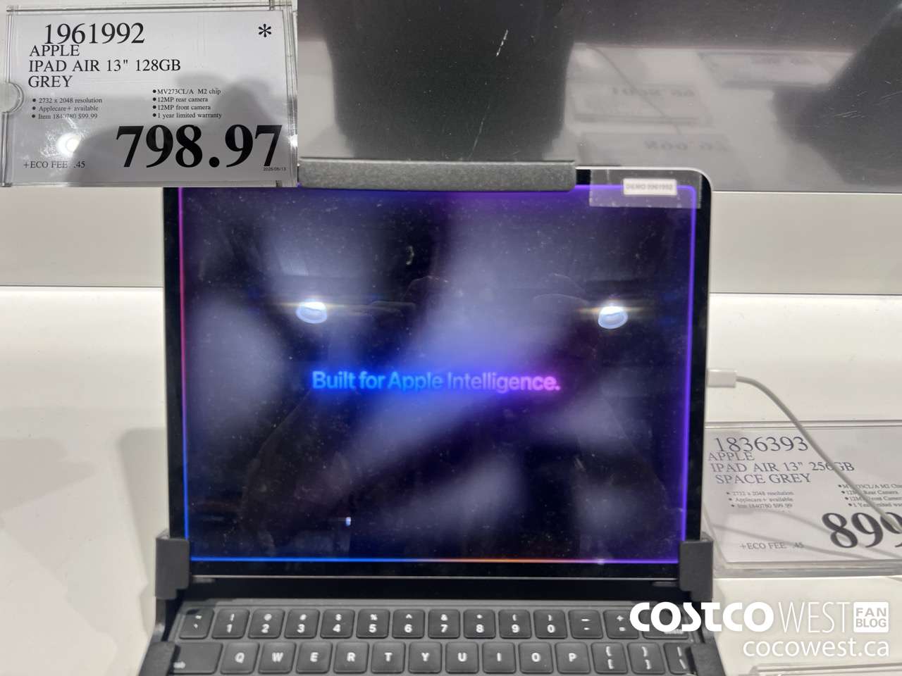 1961992 APPLE IPAD AIR 6TH GEN 128GB 13 IN GREY $798.97