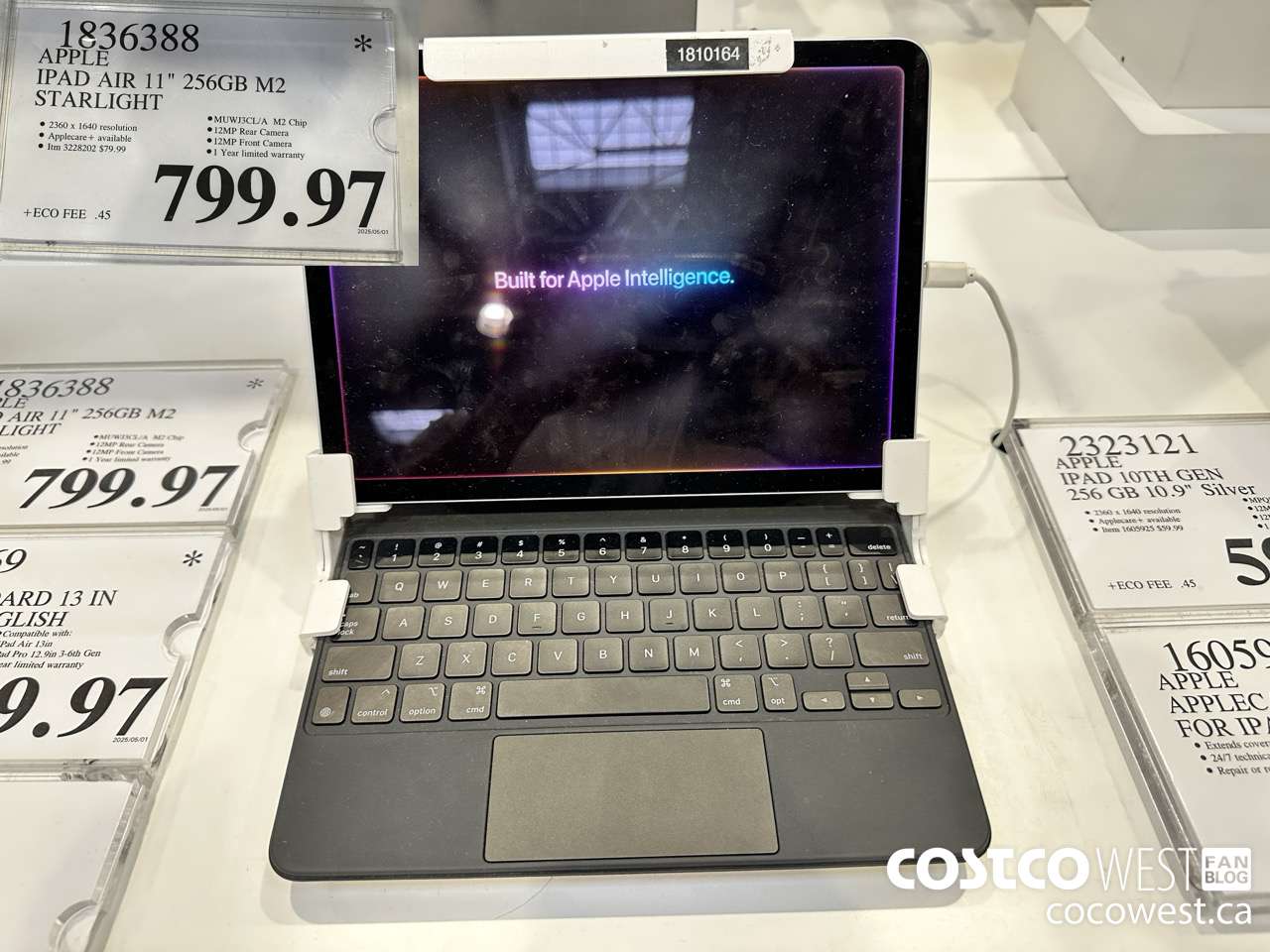 1836388 APPLE IPAD AIR 6TH GEN 256GB 11 IN STARLIGHT $799.97