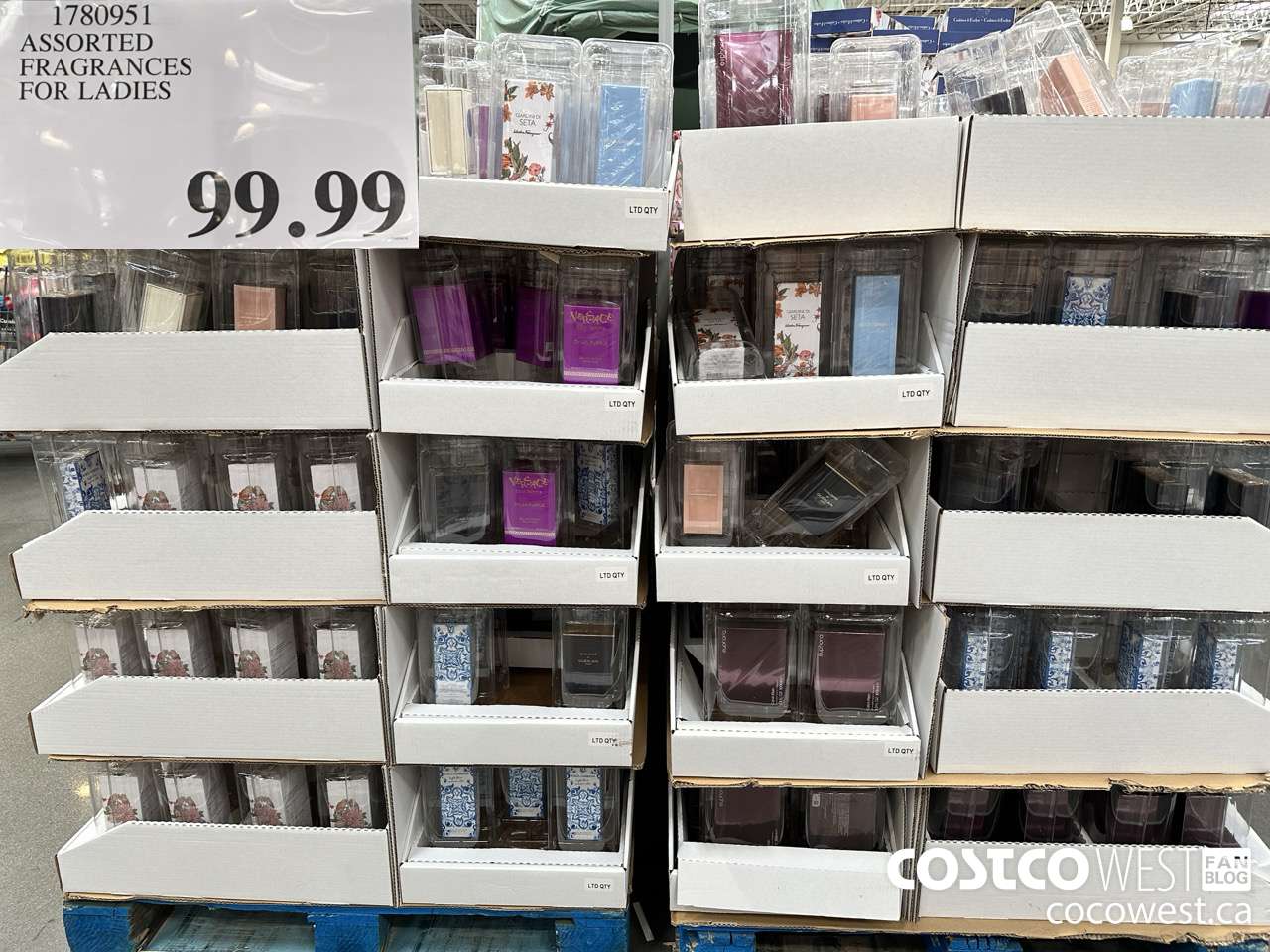 1780951 ASSORTED FRAGRANCES FOR LADIES $99.99