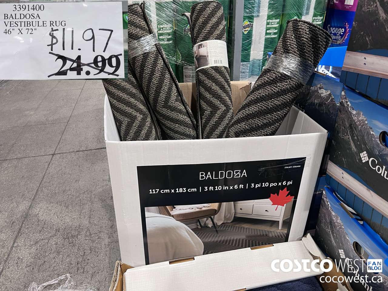 3391400 BALDOSA VESTIBULE RUG 46