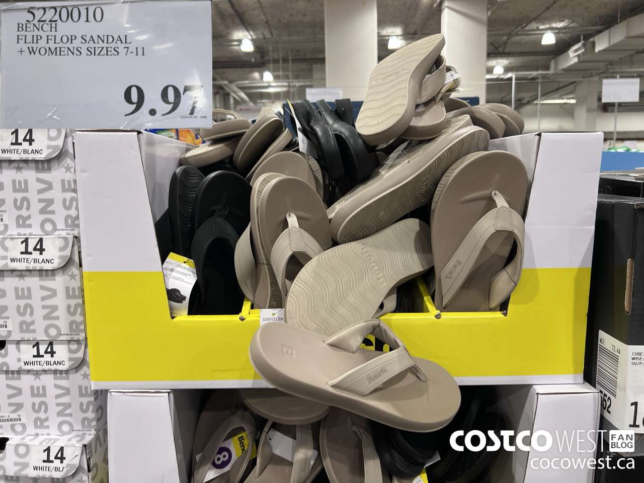 5220010 BENCH FLIP FLOP SANDAL WOMENS SIZES 7-11 $9.97