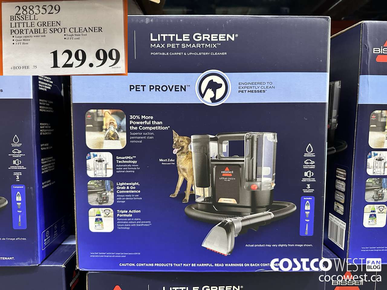 2883529 BISSELL LITTLE GREEN PORTABLE PORTABLE CLEANER $129.99