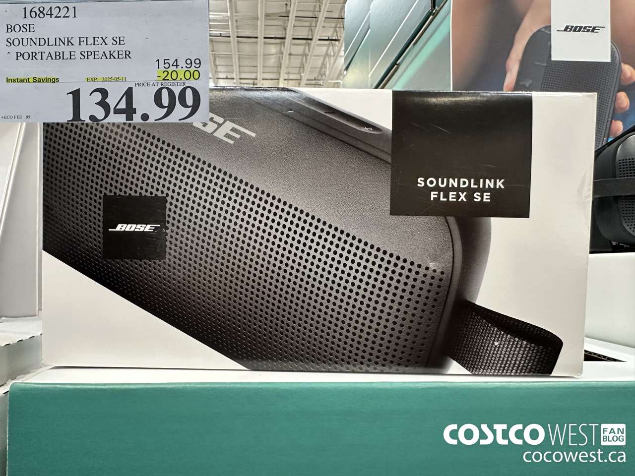 1684221 BOSE SOUNDLINK FLEX SPEAKER ($20.00 INSTANT SAVINGS EXPIRES ON 2025-05-11) $134.99