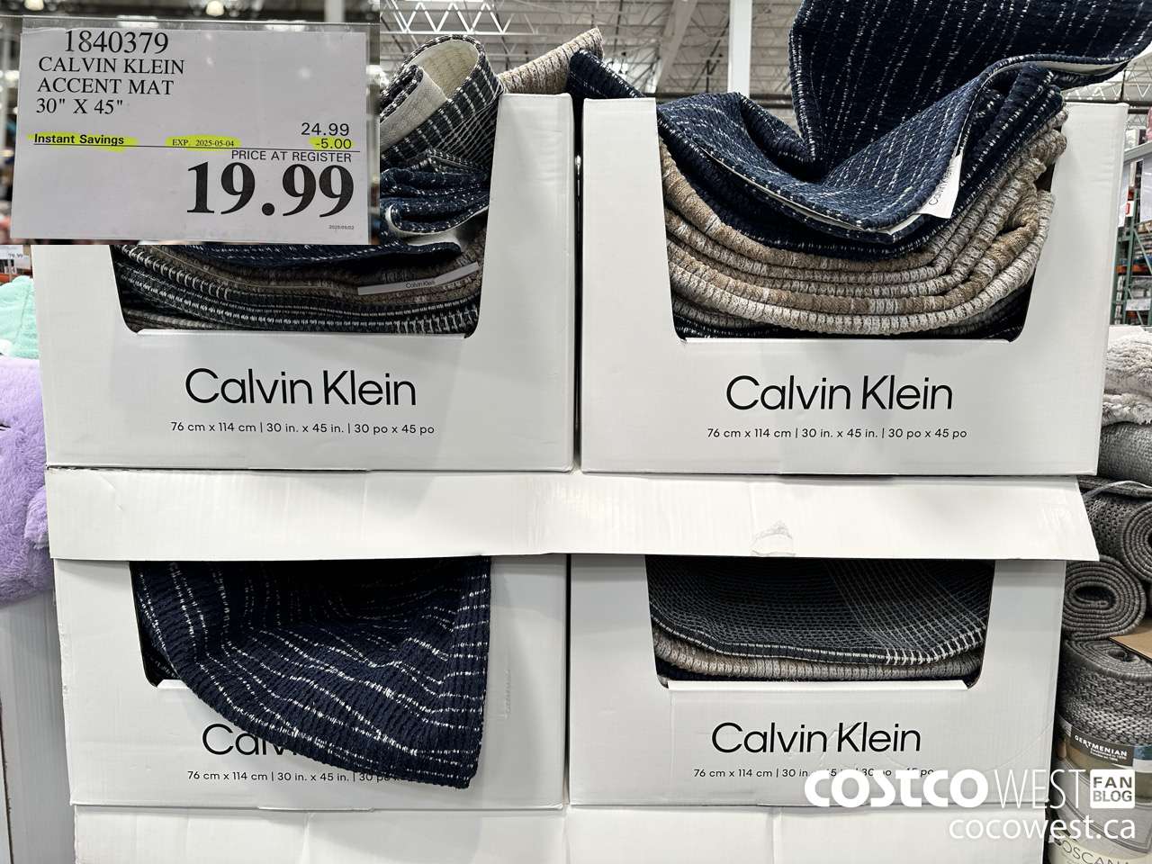 1840379 CALVIN KLEIN ACCENT MAT 30