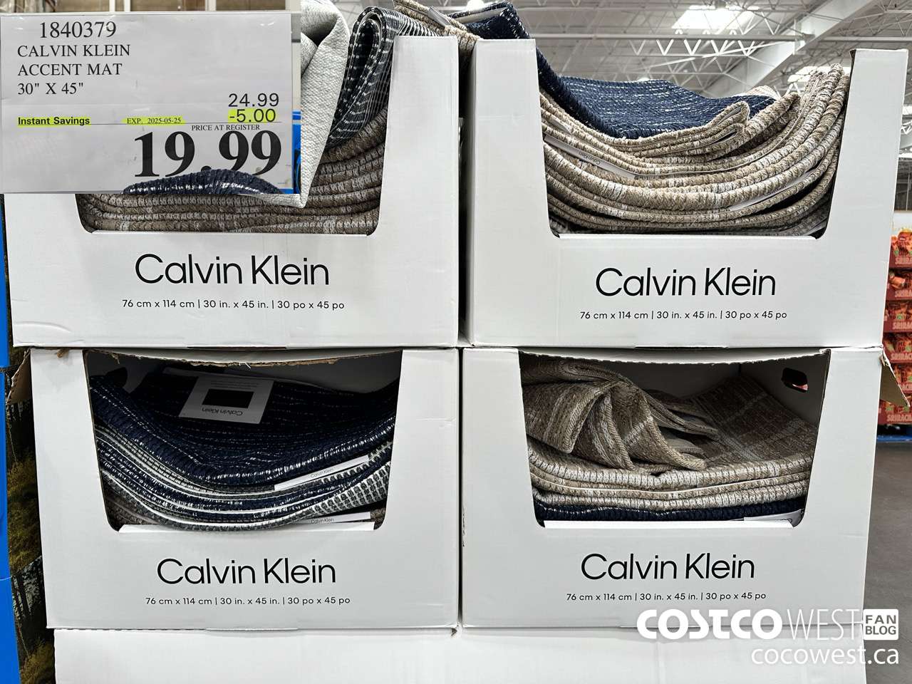 1840379 CALVIN KLEIN ACCENT MAT 30