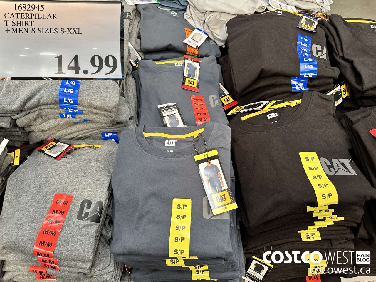 1682945 CATERPILLAR T-SHIRT MEN'S SIZES S-XXL $14.99