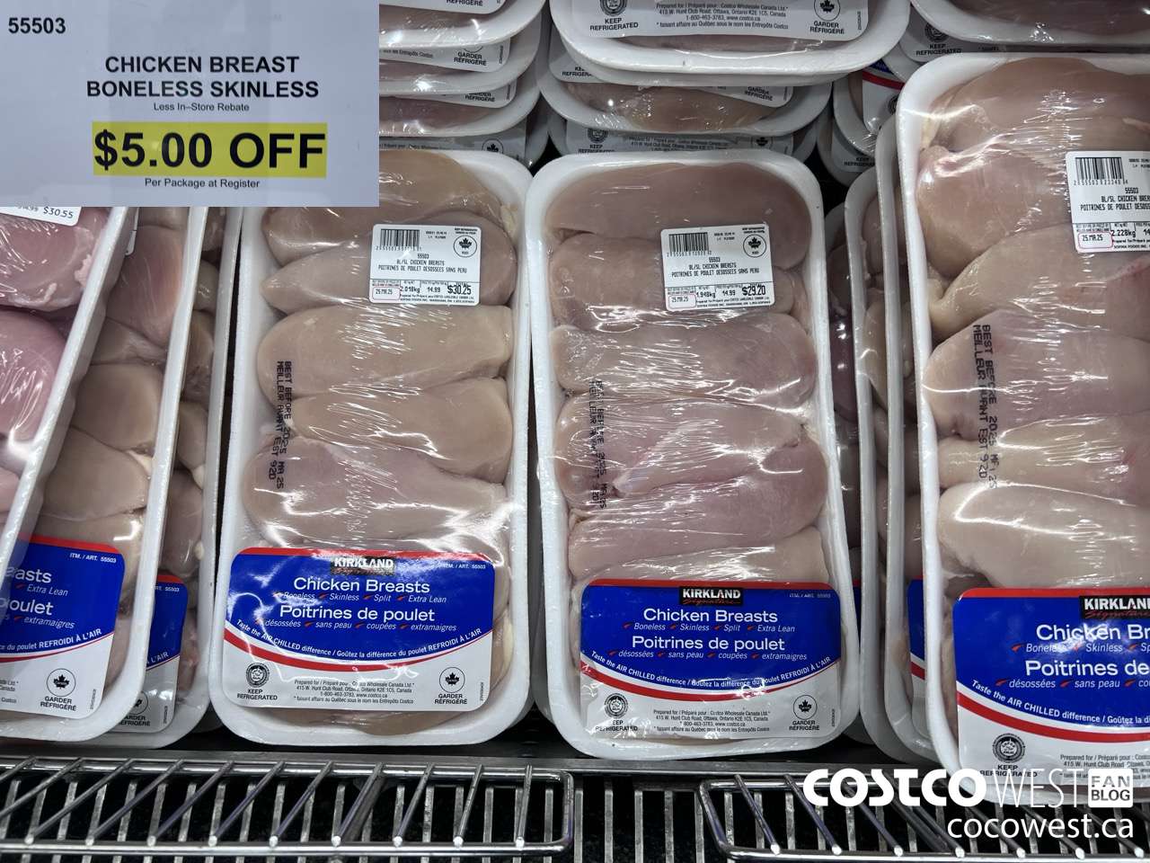 99903 CHICKEN BREASTS  ($5.00 INSTANT SAVINGS)