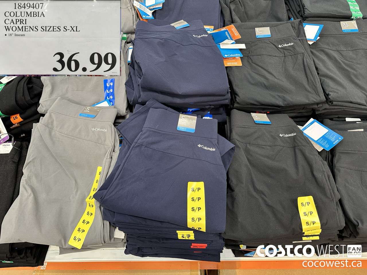 11849407 COLUMBIA CAPRI WOMENS SIZES S-XL $36.99