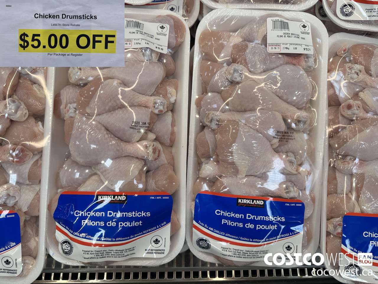 55502 Chicken Drumsticks ($5.00 INSTANT SAVINGS)