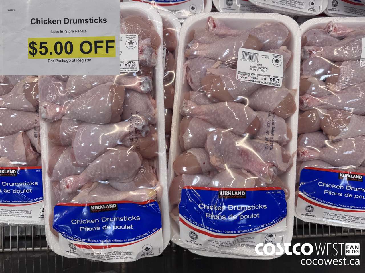 55502 Chicken Drumsticks ($5.00 INSTANT SAVINGS)