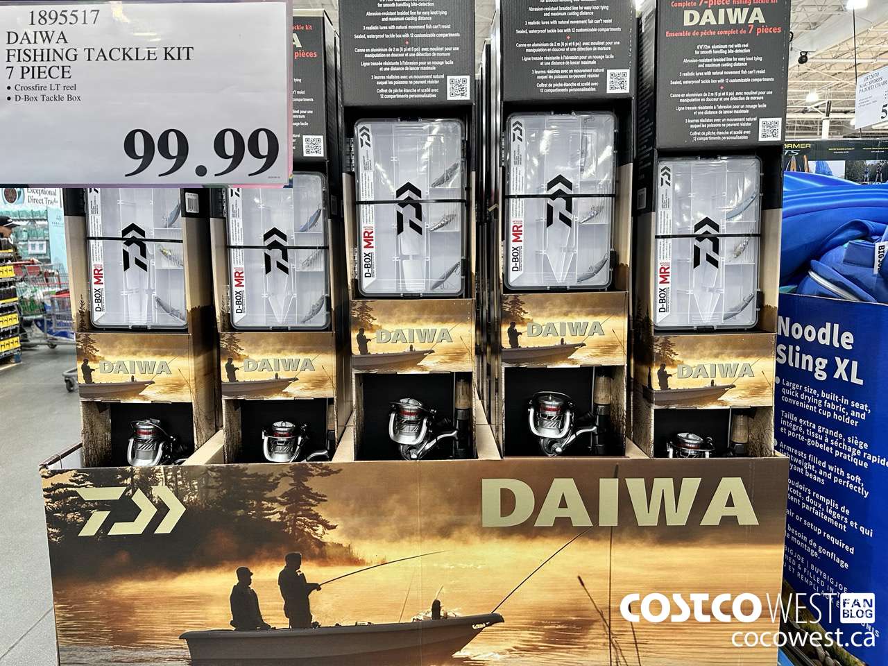 1895517 DAIWA FISHING TACKLE KIT 7 PIECE $99.99