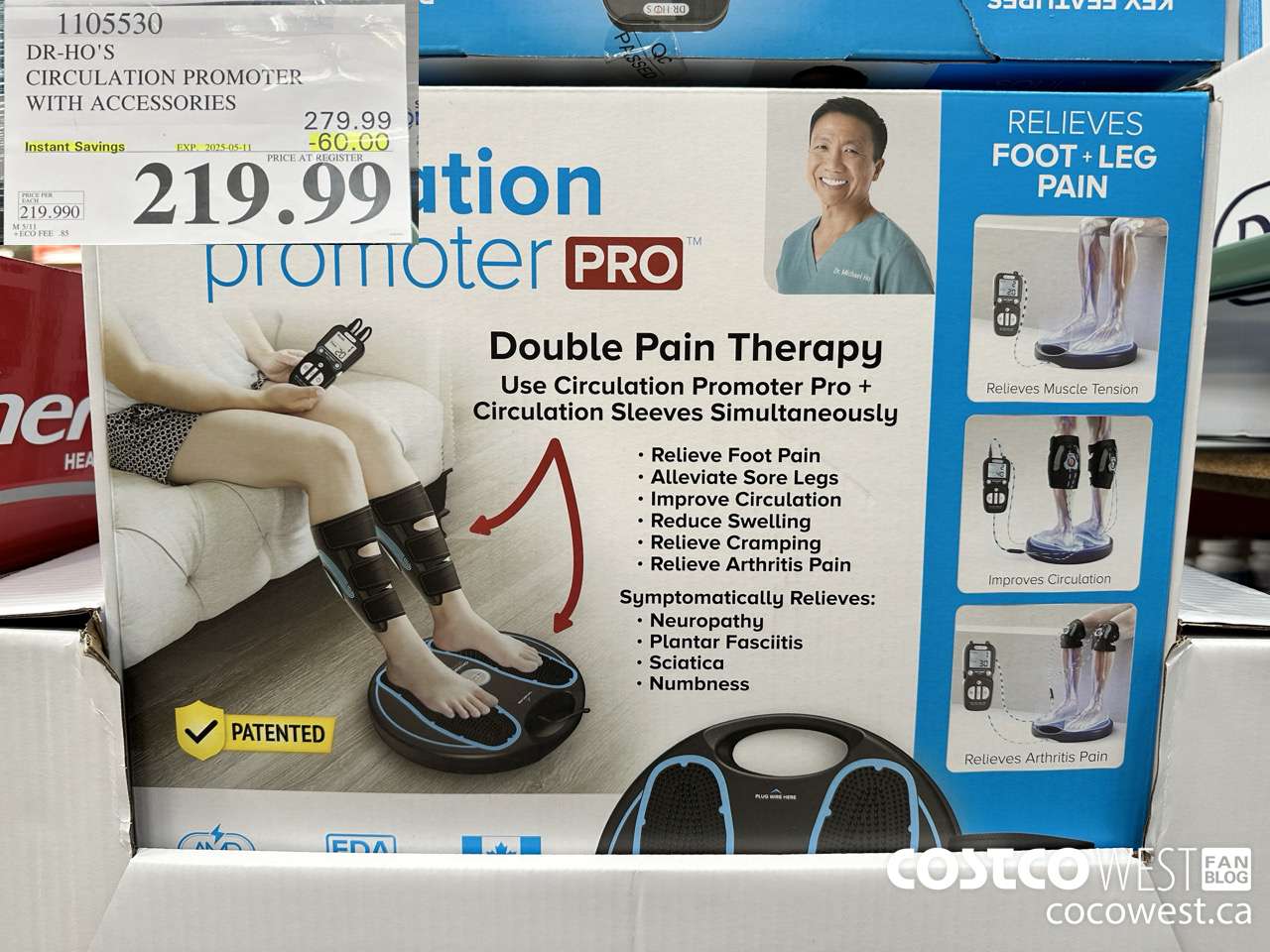 1105530 DR-HO'S CIRCULATION PROMOTER PRO W CIRCULATION SLEEVES ($60.00 INSTANT SAVINGS EXPIRES ON 2025-05-11) $219.99