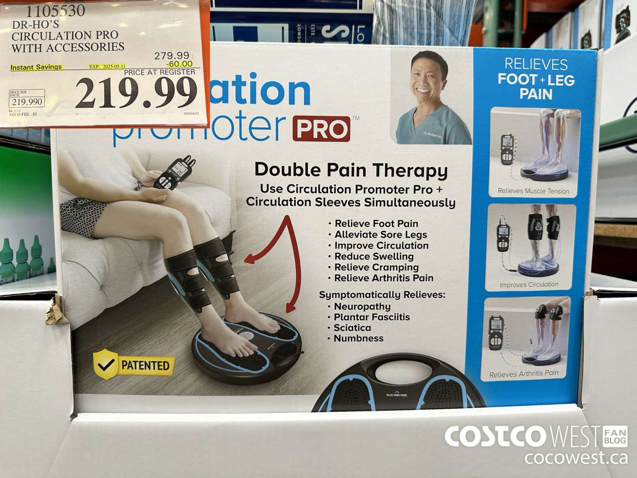 1105530 DR-HO'S CIRCULATION PROMOTER PRO W CIRCULATION SLEEVES ($60.00 INSTANT SAVINGS EXPIRES ON 2025-05-11) $219.99