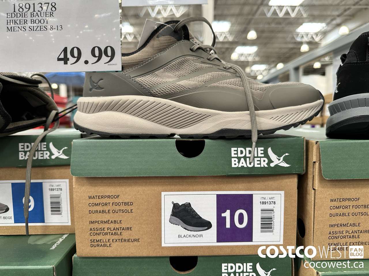 1891378 EDDIE BAUER HIKER BOOT MENS SIZES 8-13 $49.99