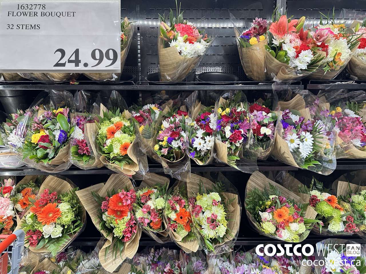 1632778 FLOWER BOUQUET 32 STEMS $24.99