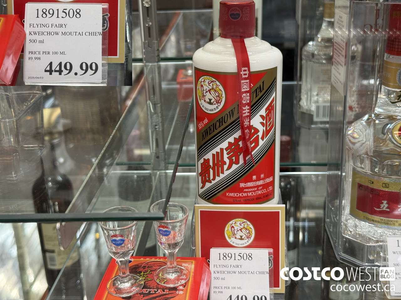 1891508 FLYING FAIRY KWEICHOU MOUTAI CHIEW 500ML $449.99