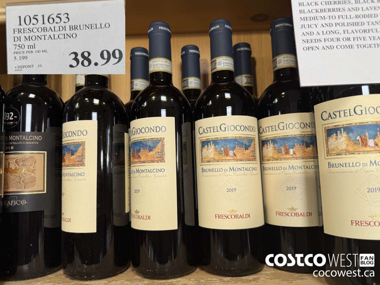 1051653 FRESCOBALDI BRUNELLO DI MONTALCINO 750 ML $38.99