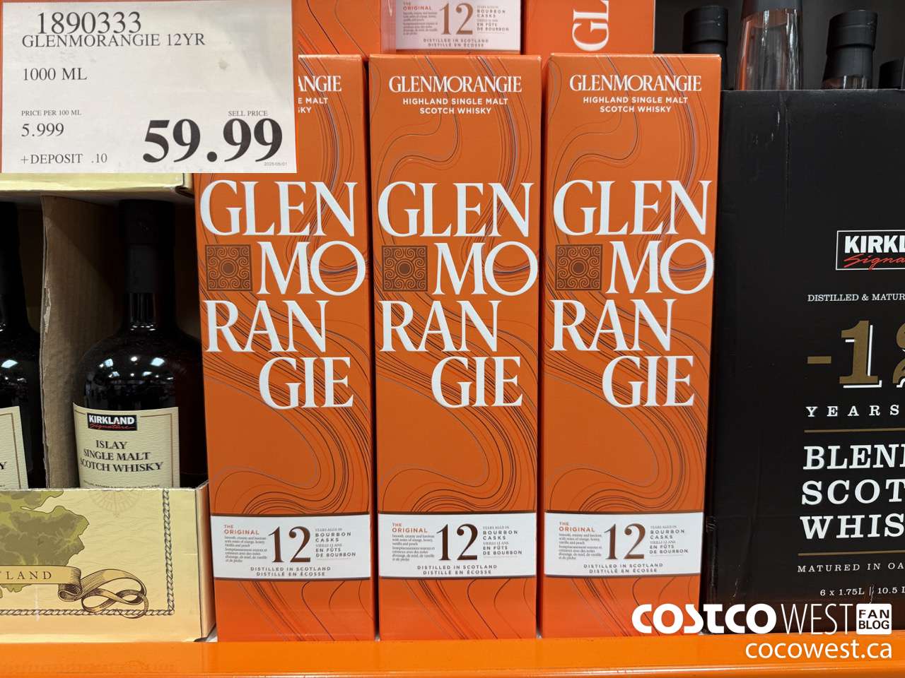 1890333 GLENMORAGIE 12YR 1000ML $59.99