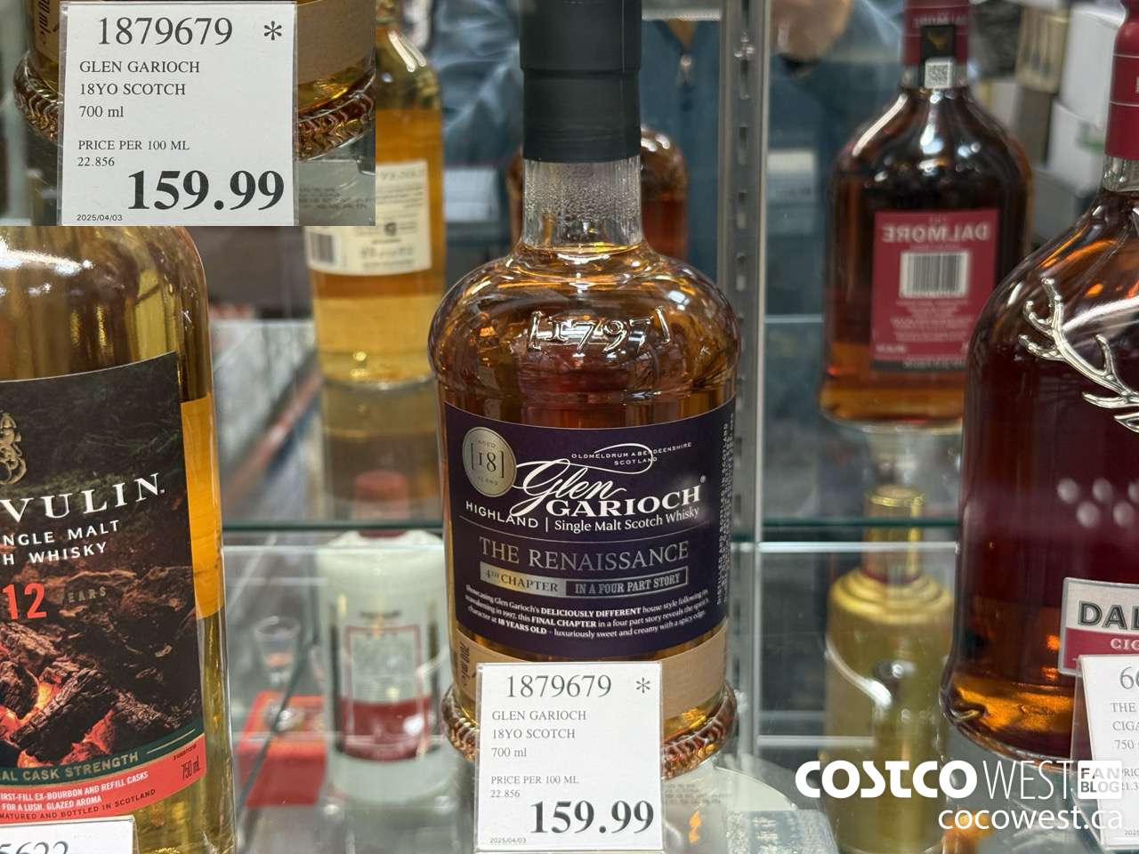 1879679 GLEN GARIOCH 18YO SCOTCH 700ML $159.99
