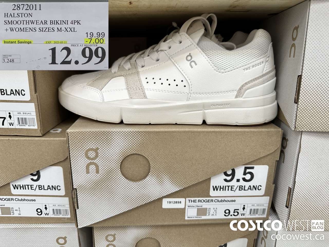 2872011 HALSTON SMOOTHWEAR BIKINI 4PK WOMENS SIZES M-XXL ($7.00 INSTANT SAVINGS EXPIRES ON 2025-05-11) $12.99