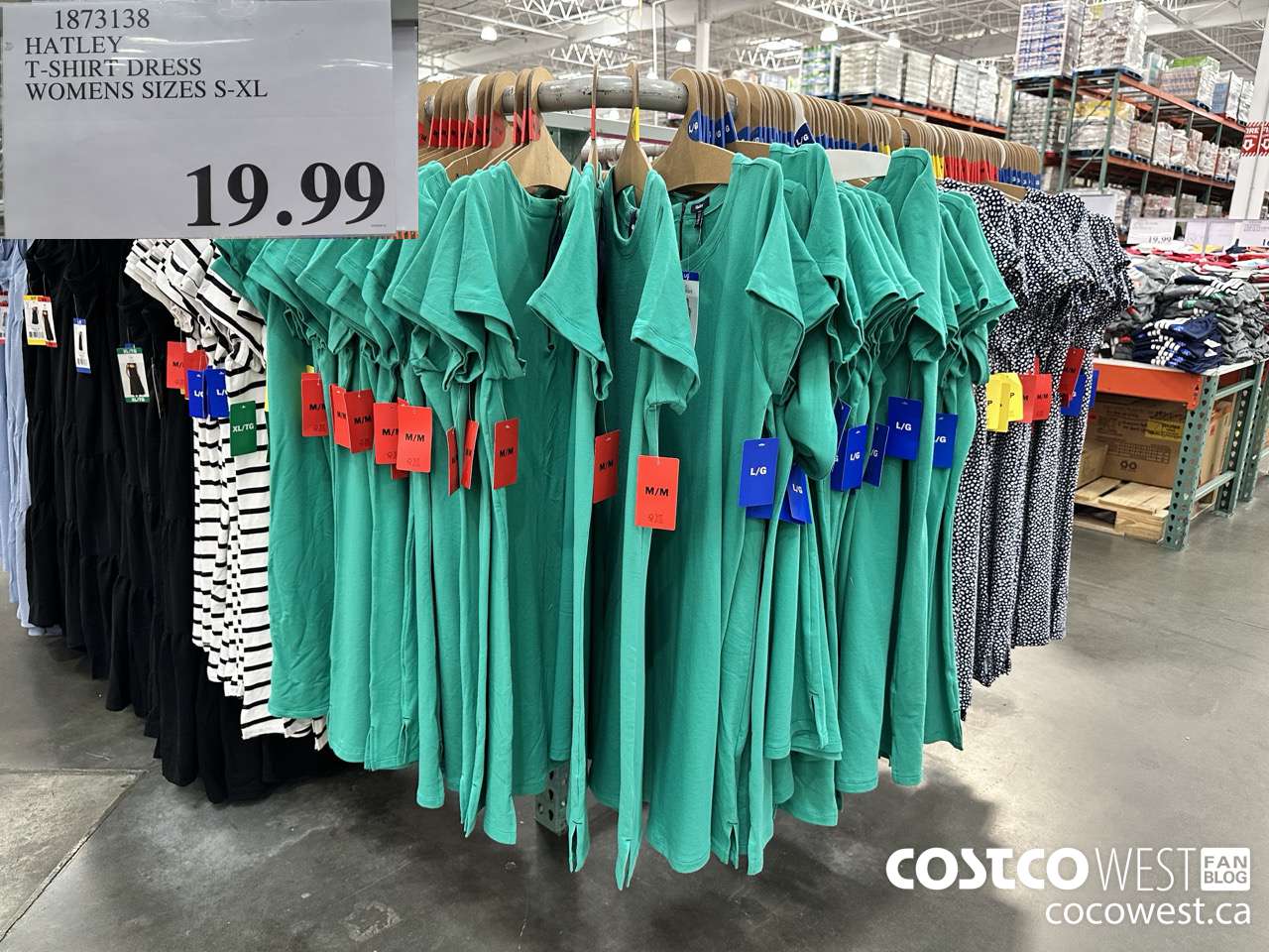 1873138 HATLEY T-SHIRT DRESS LADIES SIZES S-XL $19.99