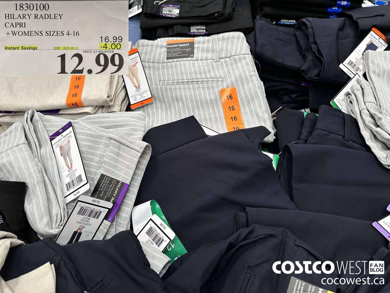 1830100 HILARY RADLEY CAPRI LADIES SIZES 4-16 ($4.00 INSTANT SAVINGS EXPIRES ON 2024-05-11) $12.99