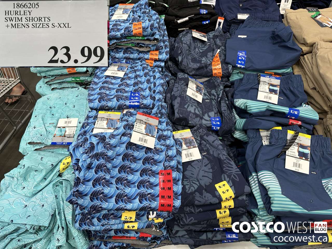 1866205 HURLEY SWIM SHORTS MENS SIZES S-XXL $23.99