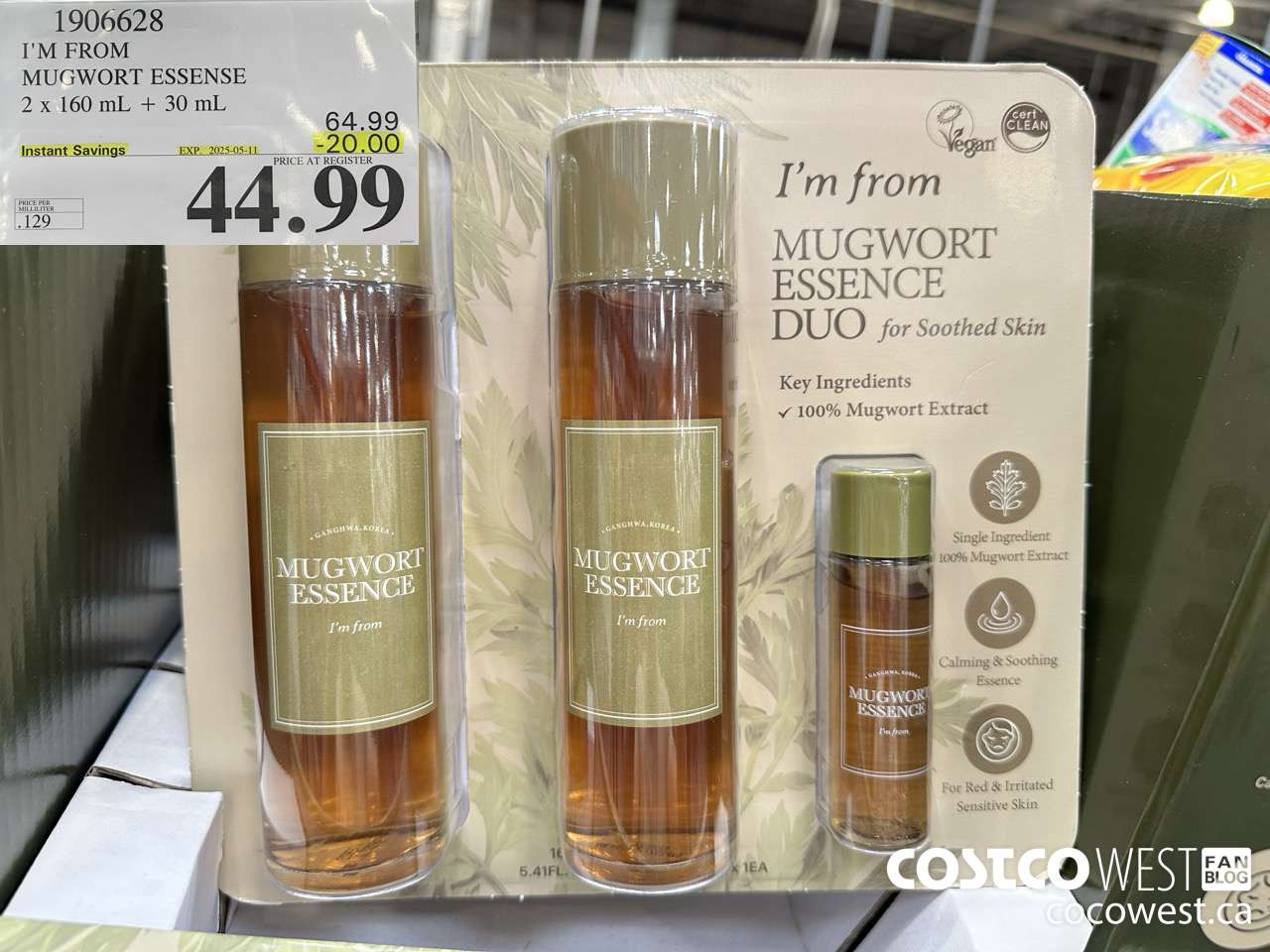 1906628 I'M FROM MUGWORT ESSENSE 2 x 160 mL + 30 mL ($20.00 INSTANT SAVINGS EXPIRES ON 2025-05-11) $44.99