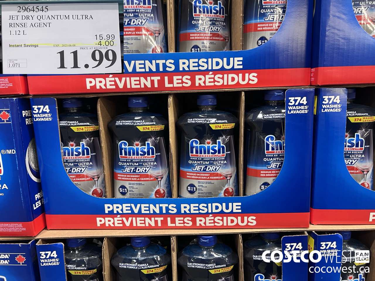 2964545 JET DRY QUANTUM ULTRA RINSE AGENT 1.12L ($4.00 INSTANT SAVINGS EXPIRES ON 2025-06-08) $11.99