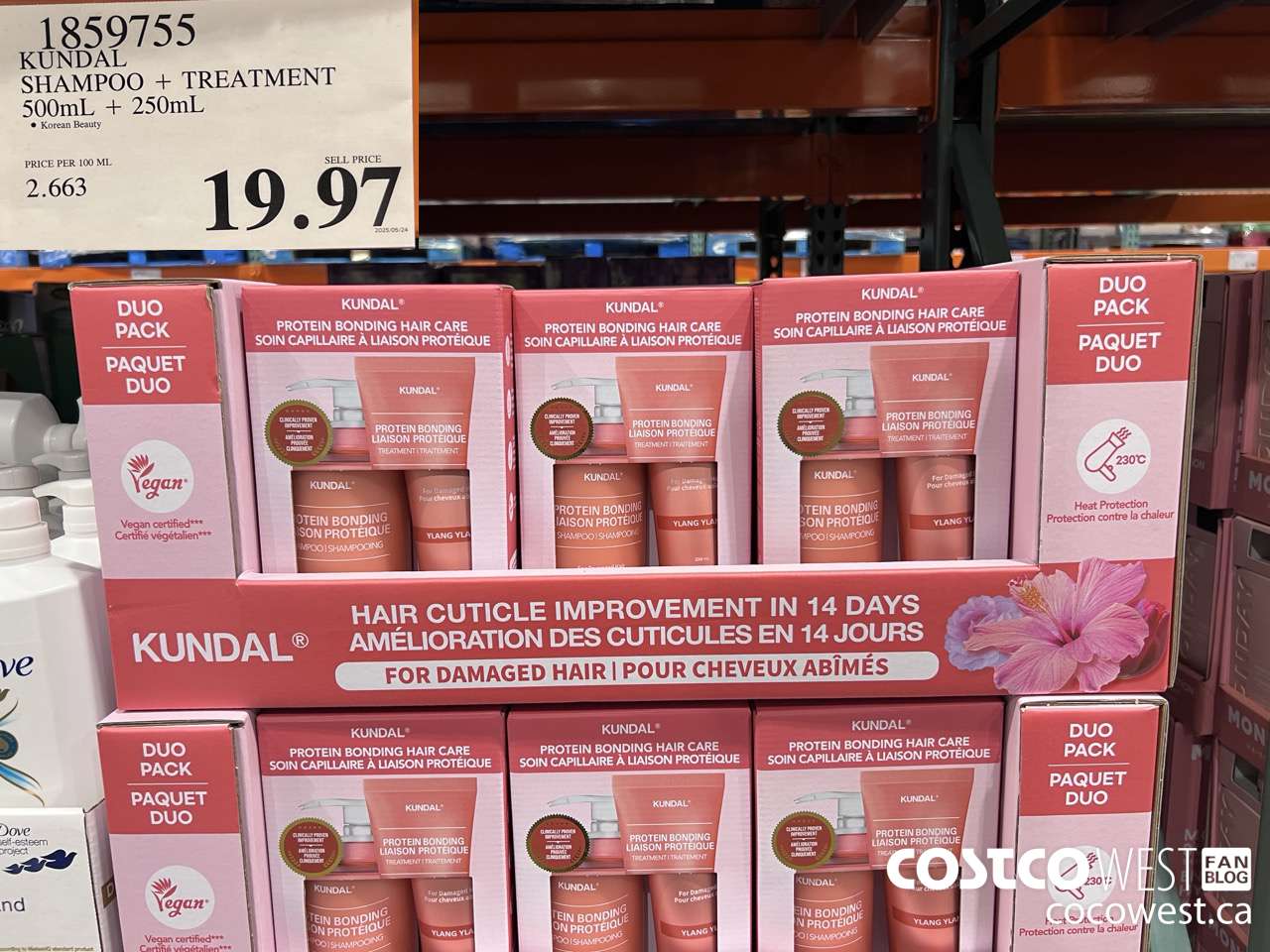 1859755 KUNDAL SHAMPOO + TREATMENT 500mL + 250mL $19.97