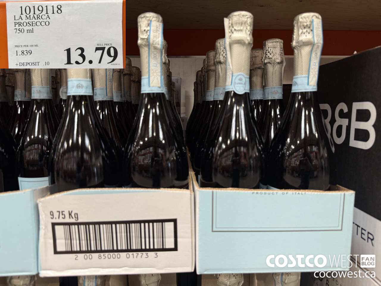 1019118 LA MARCA PROSECCO 750 ML $13.79