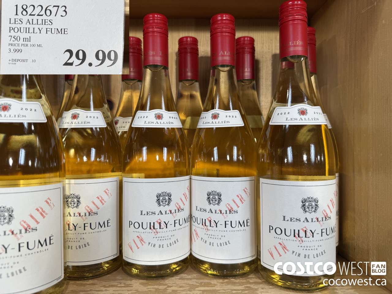 1822673 LES ALLIES POUILLY FUME 750ML $29.99